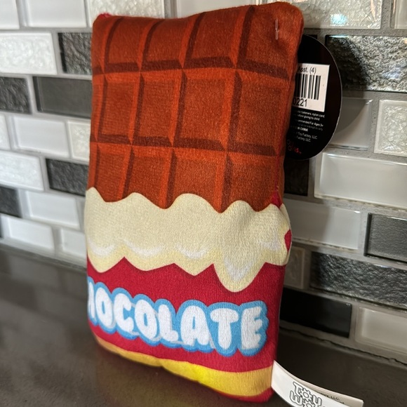 🍫Chocolate Bar Plush Doll Figure Mini Pillow Cushion / 6.5” / Kawaii / NEW - Picture 5 of 13